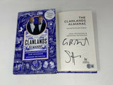 Sam Heughan Graham McTavish Signed Clanlands Almanac Book Outlander Beckett COA