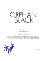 John Fawcett Signed Autographed ORPHAN BLACK Pilot Episode Script COA VD