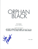 John Fawcett Signed Autographed ORPHAN BLACK Pilot Episode Script COA VD