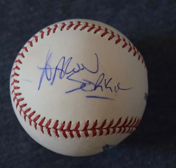 Aaron Sorkin Signed Autographed Rawlings MLB Baseball MONEYBALL COA VD