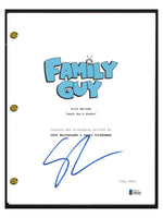Seth MacFarlane Signed Autographed Family Guy Pilot Episode Script Beckett COA