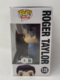 Roger Taylor Duran Duran Signed Funko Pop 128 Autograph Drummer Beckett COA