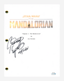 Giancarlo Esposito Signed Autographed The Mandalorian Pilot Script ACOA COA
