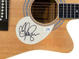 Jessica Simpson Signed Autograph Full Size Acoustic Guitar Dukes of Hazzard ACOA