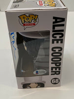 Alice Cooper Signed Autographed Funko Pop Rocks Figure #68 Beckett BAS COA