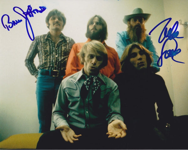 Bruce Johnston & Mike Love Signed Autographed 8x10 Photo The Beach Boys COA A