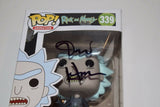Dan Harmon Signed Rick and Morty PRISON BREAK RICK 339 Funko Pop Figure COA