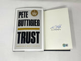 Pete Buttigieg Signed Autographed Trust Hardcover 1st Edition Book Beckett COA