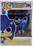 Ben Schwartz Signed Funko Pop Sonic The Hedgehog Emerald 284 Autograph BAS COA