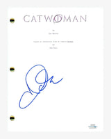 Halle Berry Signed Autographed Catwoman Movie Script Screenplay ACOA COA