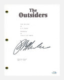 Ralph Macchio Signed Autographed The Outsiders Movie Script Screenplay ACOA COA