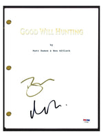 Matt Damon & Ben Affleck Signed Autographed GOOD WILL HUNTING Script PSA/DNA COA