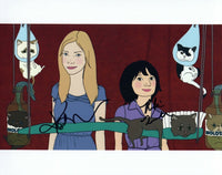 Garfunkel & Oates Signed Autograph 8x10 Photo Riki Lindhome Kate Micucci COA