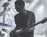 Chris Chaney Signed Autographed 11x14 Photo Jane's Addiction Bassist ACOA COA