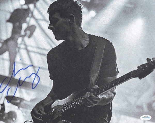 Chris Chaney Signed Autographed 11x14 Photo Jane's Addiction Bassist ACOA COA