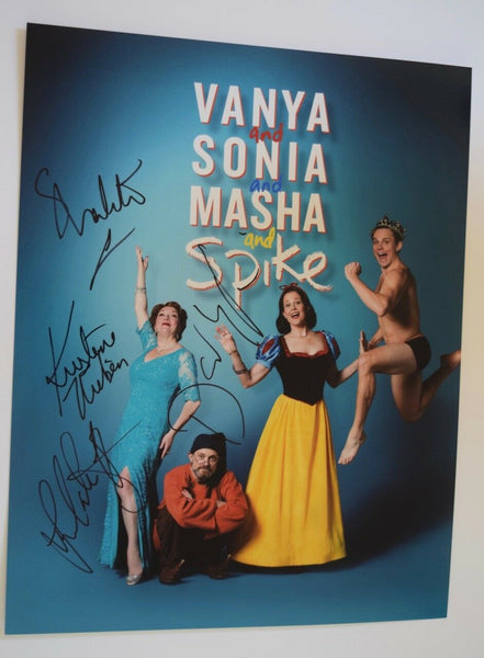 Vanya and Sonia and Masha and Spike Cast Signed by 4 11x14 Photo COA VD