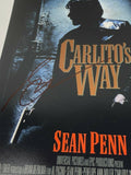 Sean Penn Signed Autographed Carlito's Way 11x17 Movie Poster Photo Beckett COA