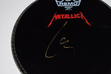 Lars Ulrich Signed Autographed 10" Drumhead Metallica Drummer JSA COA