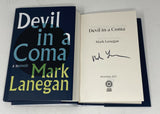 Mark Lanegan Signed Autograph Devil In A Coma HC 1st Edition Book Mad Season COA
