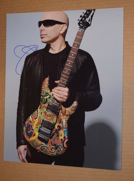 Joe Satriani Signed Autographed 11x14 Photo Chickenfoot Guitarist COA