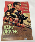 Edgar Wright Signed Autographed Baby Driver 12x18 Movie Poster Beckett BAS COA