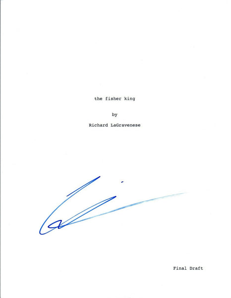Robin Williams Signed Autographed THE FISHER KING Full Movie Script COA VD