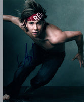 Apolo Anton Ohno Signed Autographed 8x10 Photo Olympic Speed Skater COA AB