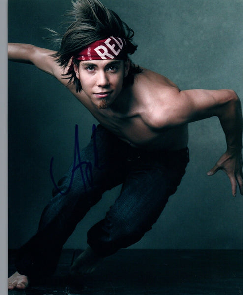 Apolo Anton Ohno Signed Autographed 8x10 Photo Olympic Speed Skater COA AB