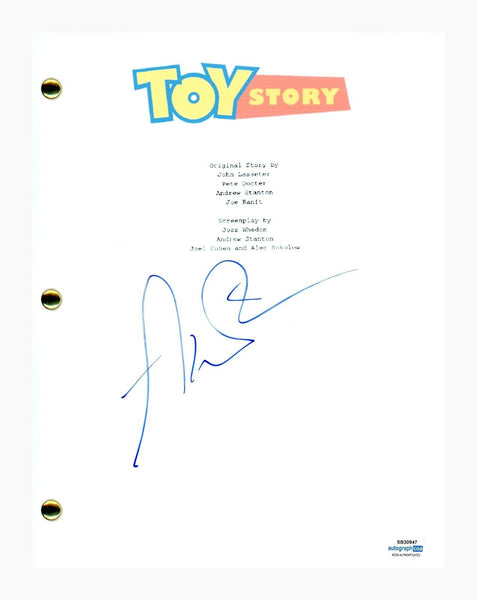 Annie Potts Signed Autographed Toy Story Movie Script Full Screenplay ACOA COA