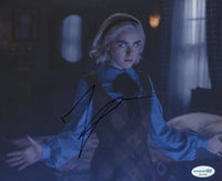 Kiernan Shipka Signed Autograph 8x10 Photo Chilling Adventures of Sabrina ACOA