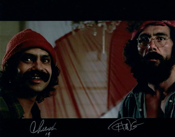 CHEECH & CHONG Signed Autograph 8x10 Photo Cheech Marin & Tommy Chong COA