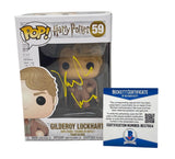 Kenneth Branagh Signed Funko Pop Gilderoy Lockhart Harry Potter Beckett COA