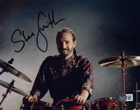 Steve Smith Signed Autographed 8x10 Photo Journey Band Drummer Beckett COA