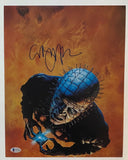 Clive Barker Signed Autograph 11x14 Photo Poster Hellraiser Pinhead Beckett COA
