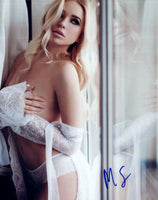 Masha Summers Signed Autographed 8x10 Photo Model COA