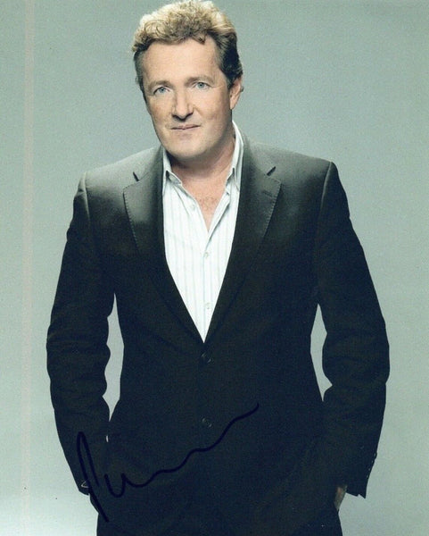 Piers Morgan Signed Autographed 8x10 Photo COA VD