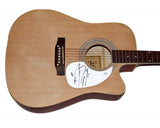 Fergie Signed Autographed Full Size Acoustic Guitar Black Eyed Peas ACOA COA