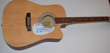 Lindsey Buckingham Christine McVie Signed Acoustic Guitar Fleetwood Mac BAS COA