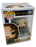 Viggo Mortensen Signed Funko Pop The Lord of The Rings Aragorn Autograph BAS COA
