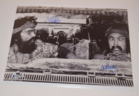 Cheech Marin & Tommy Chong Signed Autographed 11x14 Photo UP IN SMOKE BAS COA