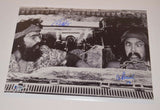 Cheech Marin & Tommy Chong Signed Autographed 11x14 Photo UP IN SMOKE BAS COA