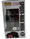 Karan Soni Signed Funko Pop Spider-Man India 1227 Spider-Verse Autograph BAS COA