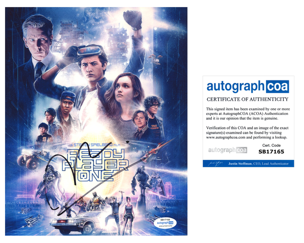 Win Morisaki Signed Autographed 8x10 Photo Ready Player One Daito ACOA COA