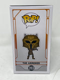 Emily Swallow Signed Funko Pop  Mandalorian The Armorer Star Wars Autograph BAS