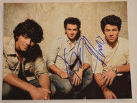 Kevin Jonas & Nick Jonas Signed Autograph 11x14 Photo The Jonas Brothers COA VD