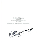 Octavia Spencer Signed Autographed HIDDEN FIGURES Movie Script COA AB