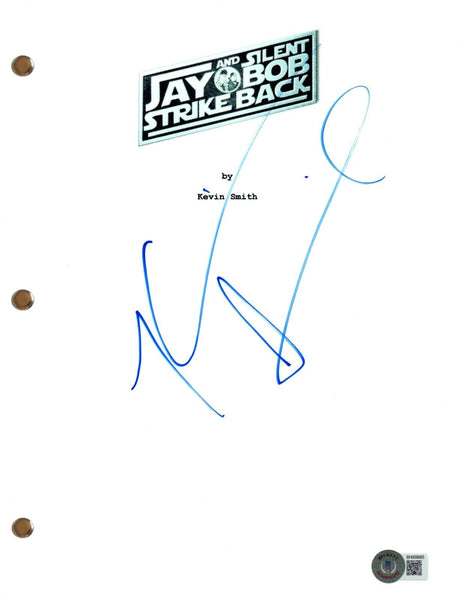 Kevin Smith Signed Autograph Jay and Silent Bob Strike Back Movie Script BAS COA