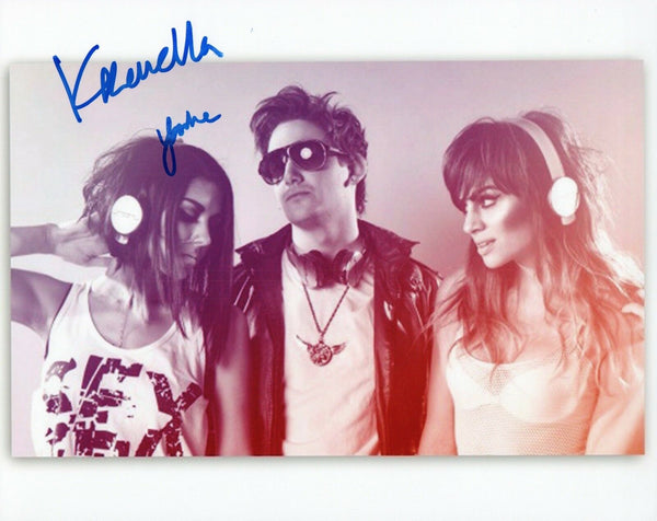 KREWELLA Signed Autographed 8x10 Photo EDM DJ Group COA VD