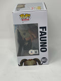 Guillermo Del Toro Signed Funko Pop Figure Fauno Pan's Labyrinth 603 Beckett COA