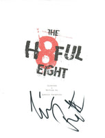 Tim Roth Signed Autographed THE HATEFUL EIGHT Full Movie Script COA